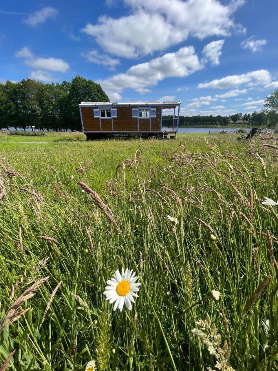 Les Logements Insolites De La Base Nautique Verneuil  Eksteriør bilde